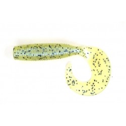 Силіконова приманка на хижу рибу, EOS Twister, 75мм, 7шт/уп, колір №017